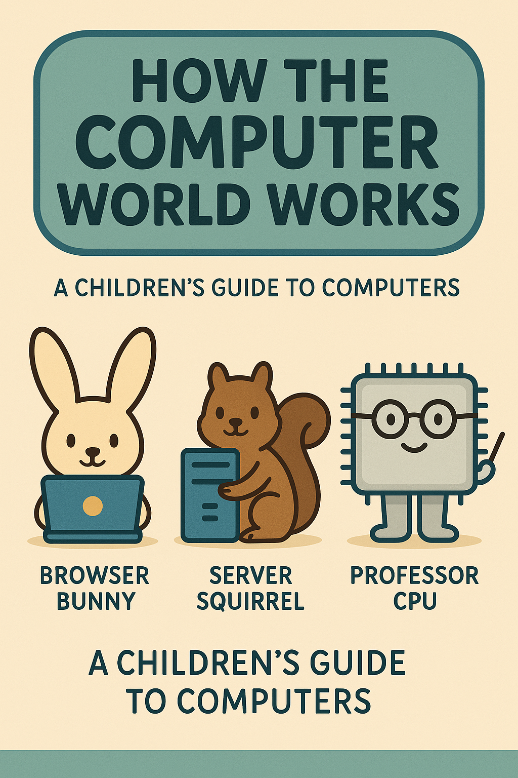 Book cover – How the Computer World Works